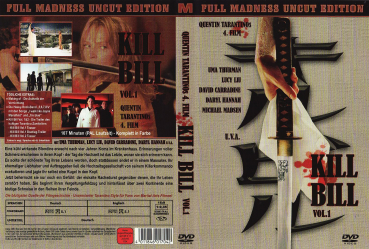 Kill Bill Vol. 1 / Full Madness Uncut Edition  (DVD-/+R)