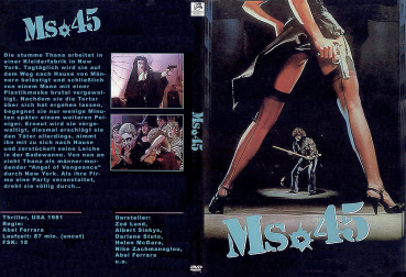 MS. 45 / Die Frau mit der 45er Magnum - Unrated  (DVD-/+R)