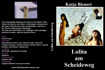 Erotismo / Lolita am Scheideweg - uncut  (DVD-/+R)