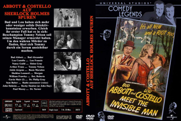 Abbott und Costello auf Sherlock Holmes Spuren - uncut  (DVD-/+R)