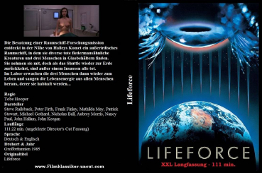 Lifeforce / Die tödliche Bedrohung - uncut - XXL Langfassung  (DVD-/+R)