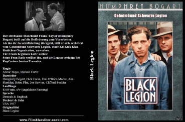 Black Legion / Geheimbund Schwarze Legion - uncut  (DVD-/+R)