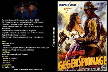Gegenspionage / Gary Cooper - uncut  (DVD-/+R)