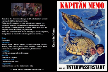 Kapitän Nemo und die Unterwasserstadt - uncut  (DVD-/+R)