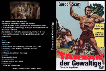 Tarzan der Gewaltige - uncut  (DVD-/+R)