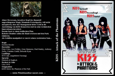 KISS - Attack of the Phantoms / 1978 - uncut  (DVD-/+R)