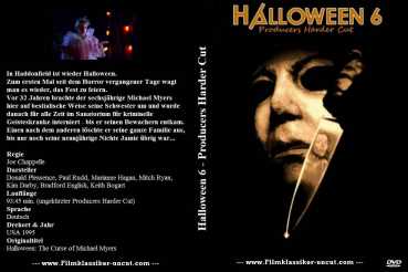 Halloween 6.. / Der Fluch des Michael Myers - uncut / Producers Harder Cut  (DVD-/+R)