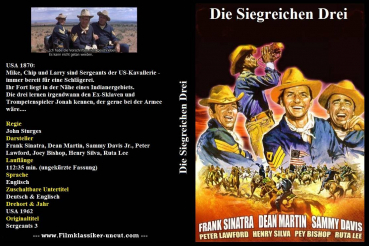 Die siegreichen Drei  - uncut  (DVD-/+R)