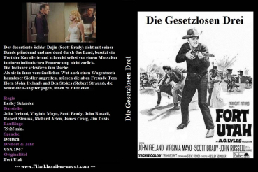 Die Gesetzlosen Drei / Fort Utah  (DVD-/+R)