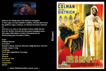 Kismet / 1944 - uncut  (DVD-/+R)