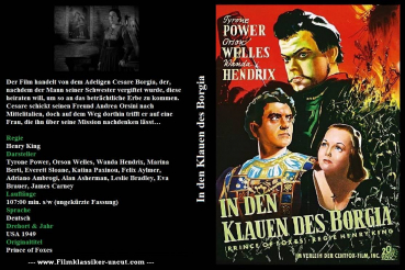 In den Klauen des Borgia - uncut  (DVD-/+R)