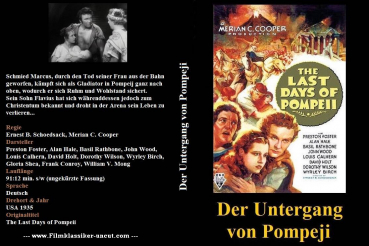 Der Untergang von Pompeji - uncut  (DVD-/+R)