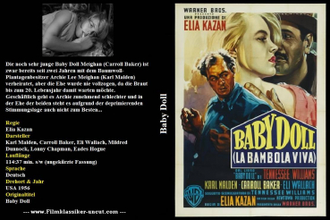 Baby Doll / 1956 - uncut  (DVD-/+R)
