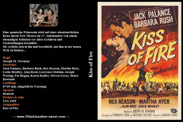 Kiss of Fire - uncut (DVD-/+R)