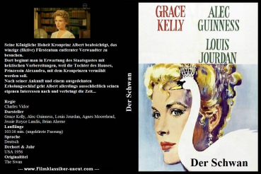 Der Schwan / Grace Kelly - uncut  (DVD-/+R)