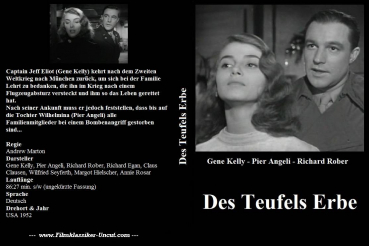 Des Teufels Erbe - uncut  (DVD-/+R)