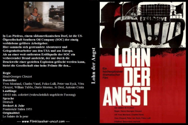 Lohn der Angst - coloriert  (DVD-/+R)