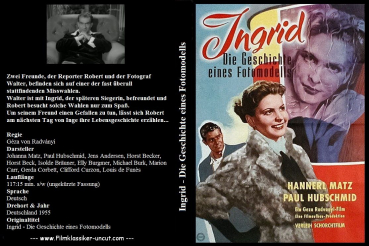 Ingrid / Die Geschichte eines Fotomodells - uncut  (DVD-/+R)