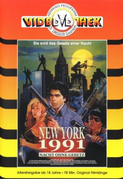 New York 1991 / Nacht ohne Gesetz - uncut  (DVD-/+R)