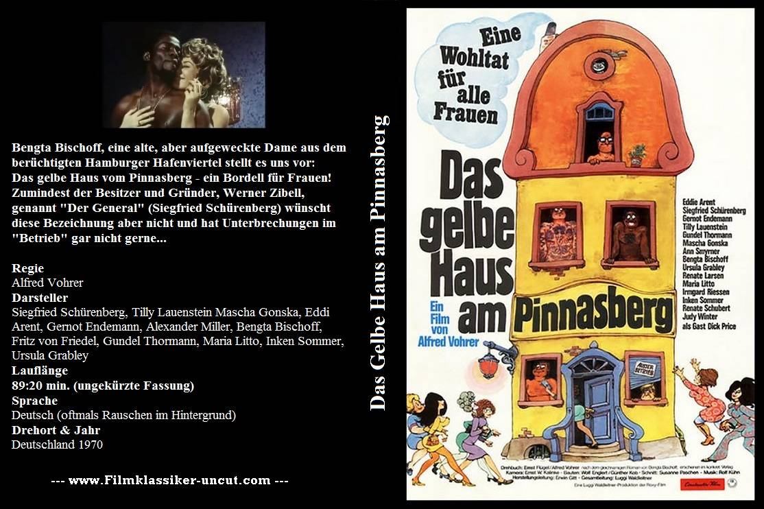 Filmklassiker-uncut - Das gelbe Haus am Pinnasberg-uncut-The Sex Nest-uncut-The  Yellow House in Pinnasburg-uncut